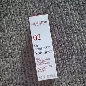 Clarins Lip Comfort Oil Shimmer in 02 Purple Rain